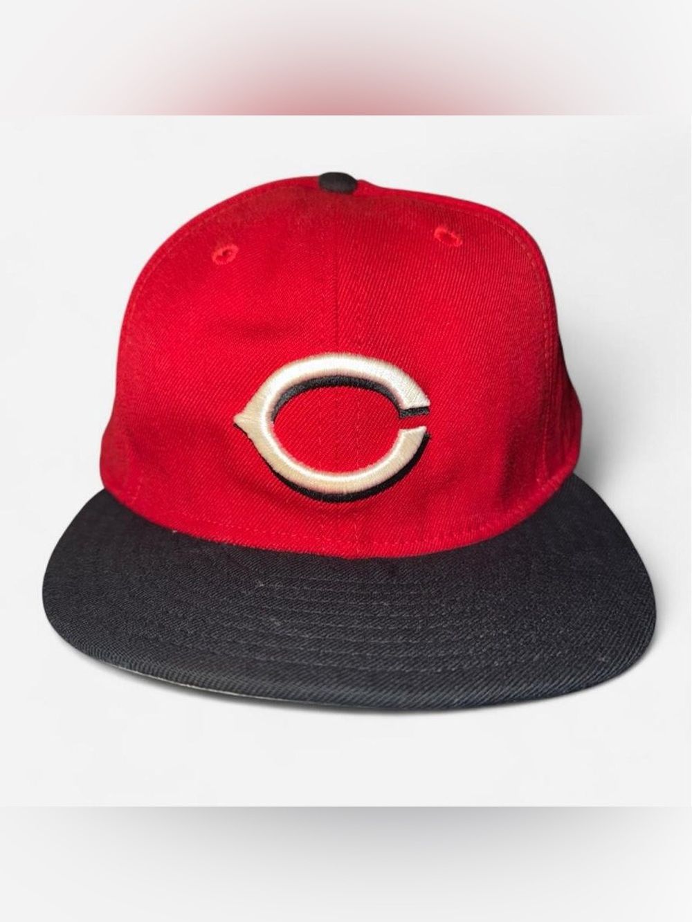 New Era Cincinnati Reds Fitted Baseball Cap Size 7 5/8